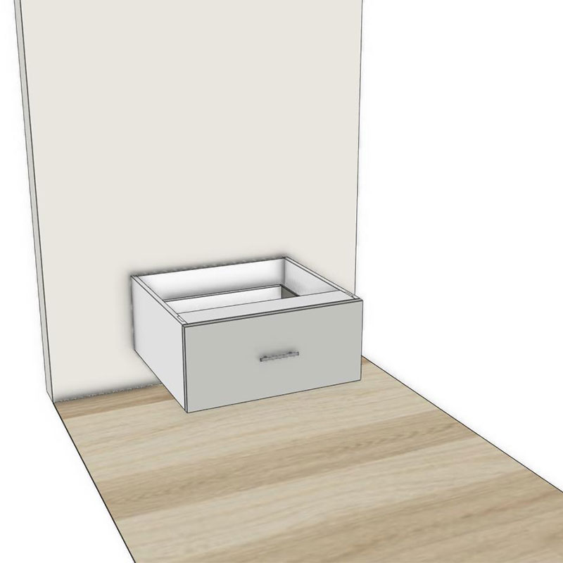RCL 1 Drawer Base Cabinet for Dish Drawer