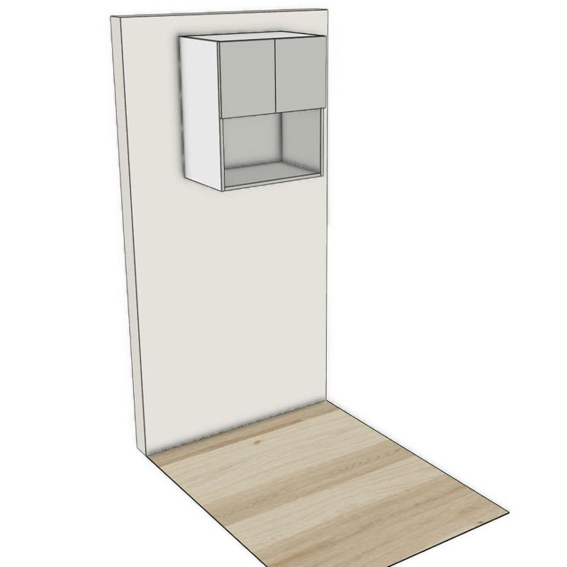 RCL Microwave 2 Door Cabinet for 2300H Kitchen