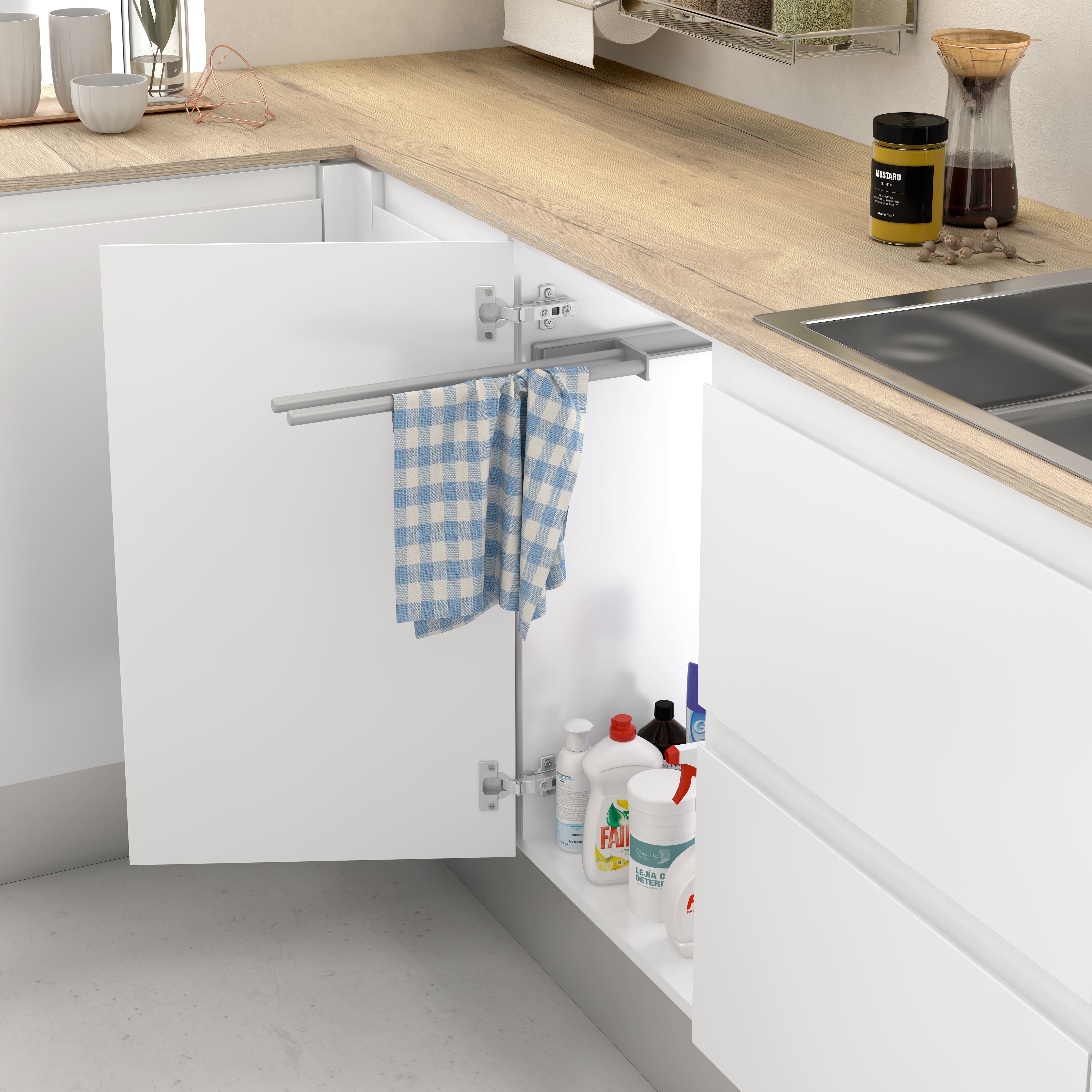 TEA TOWEL RACK